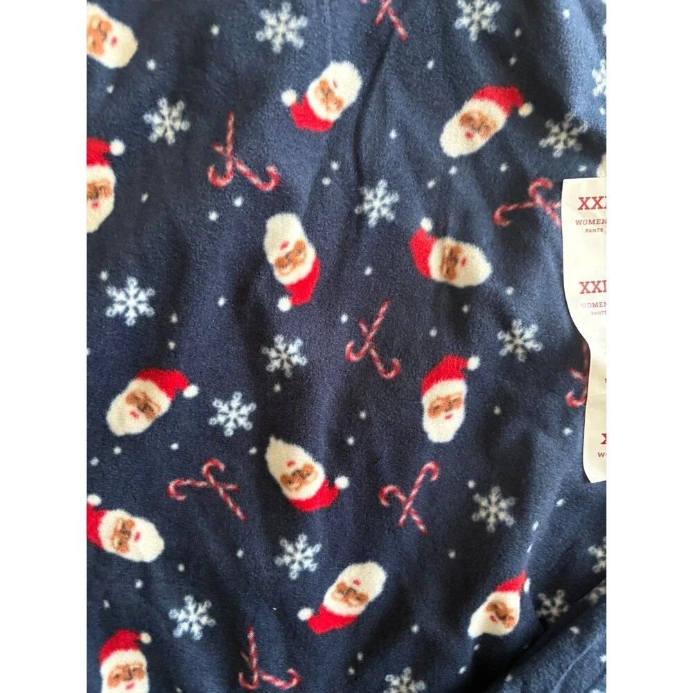 Women’s‎ XXL family matching pajama pants NWT Santa